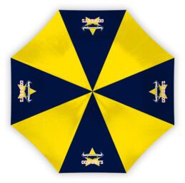 North QLD Queensland Cowboys NRL Team Compact Umbrella