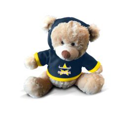 North QLD Queensland Cowboys NRL TEAM Plush Teddy Bear with Hoodie