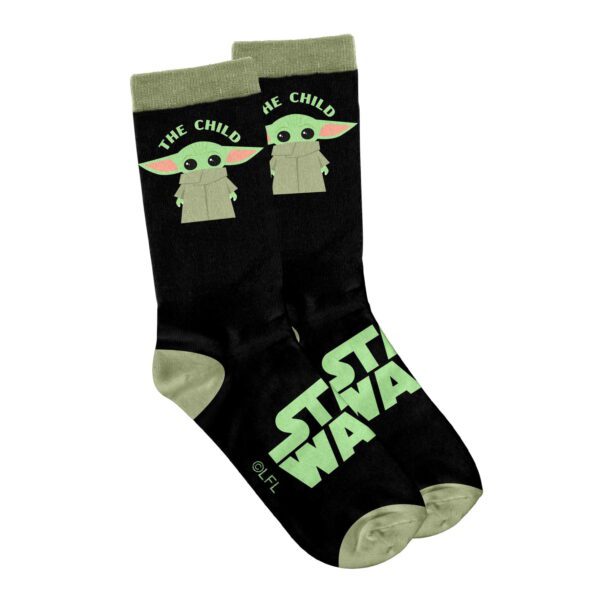 Star Wars Mandalorian The Child Cartoon Socks