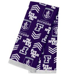 Fremantle Dockers Freo AFL Team Cotton Tea Hand Towel