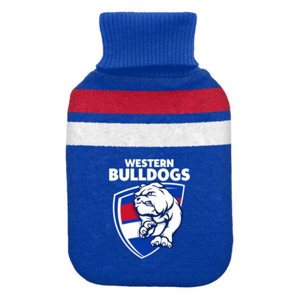Western Bulldogs AFL Team Hot Water Bottle and Cover