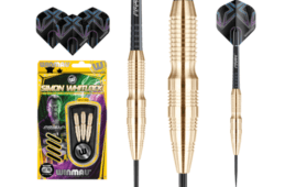 Winmau Dart Board Brass Darts Simon Whitlock Steel Tip 24 Gram