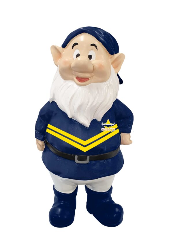 North QLD Queensland Cowboys NRL MINI Team Garden Gnome