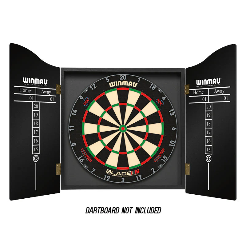 WINMAU Dart Board Cabinet Black 3 WINMAU Dart Board Cabinet Black - Image 3