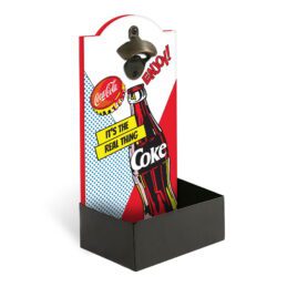 Coke Coca Cola Wall Bottle Opener with Catcher