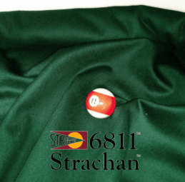 Strachan 6811 SpillGuard English Pool Cloth 10ft Spruce Green - Pool Table Felt