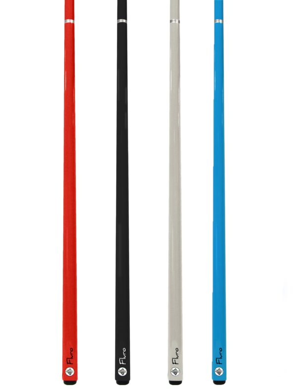 Fluro Pool Snooker Billiard Cue Set 4 cues