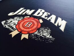 ENGLISH Hainsworth Jim Beam Pool Snooker Billiard Table Cloth Felt kit 7ft