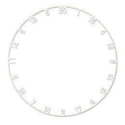 TEX DARTS WHITE Deluxe Replacement Dart Board Number Ring