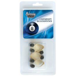 Pool Snooker Billiard Table Cue Rack Parts Brass Cue Clips 3 Pack