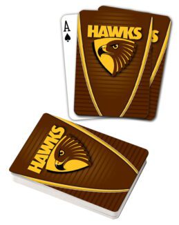 Hawthorn Hawks AFL Aussie Rules Deck Playing Cards Poker