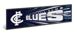 Carlton Blues AFL Bar Mat Runner Special Edition 2022