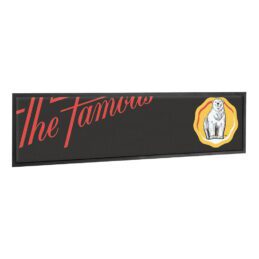 Bundaberg Rum Bundy Bear The Famous Black Bar Runner Mat - Home Bar Runner