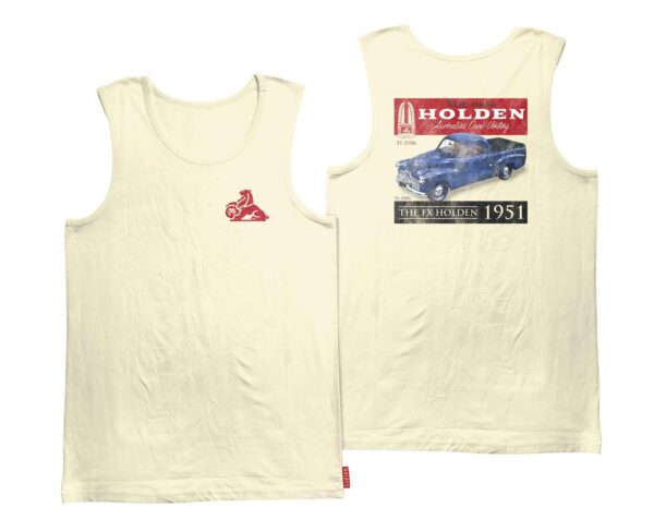 Holden Heritage 1951 FX Ute Tank Singlet Shirt Tee T-Shirt
