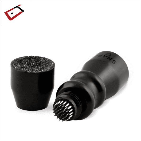 CUETEC Bowtie Pool Billiard Snooker Cue Tip Prick Aerator Tool Scuffer shaper BLACK