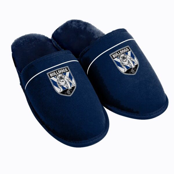Canterbury Bulldogs NRL Logo Warm Winter Slippers