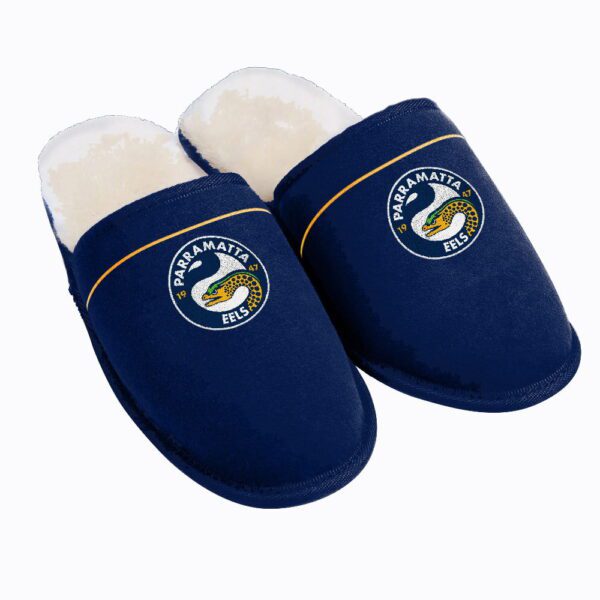 Parramatta Eels NRL Logo Warm Winter Slippers
