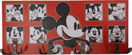 Disney Mickey Mouse Faces Key Holder Rack