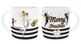 Disney Tinker Bell Christmas 400mL Barrel Coffee Mug Cup