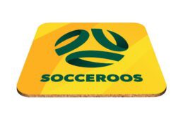 Australian Socceroos Soccer Cork Coaster