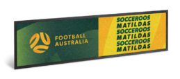 Australian Socceroos Matildas Soccer Bar Runner Bar Mat
