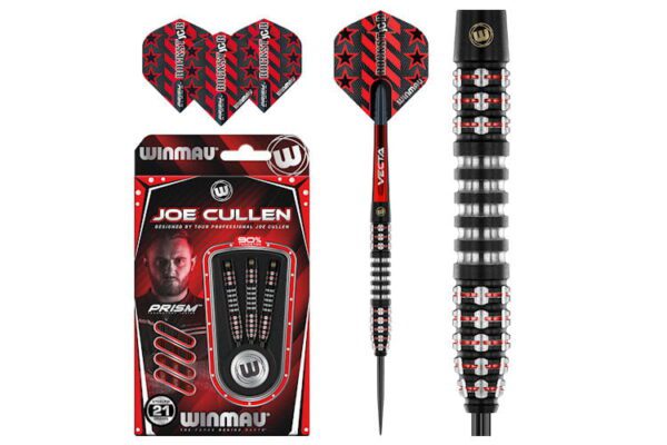 WINMAU 90% Tungsten Darts Joe Cullen Ignition C-Axis Steel Tip
