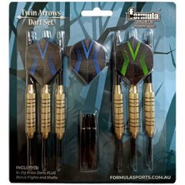 Twin Arrows Brass Darts Set 21 Gram 2 x Sets
