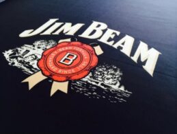 ENGLISH Hainsworth Jim Beam Pool Snooker Billiard Table Cloth Felt kit 8ft