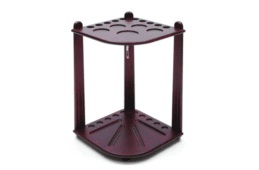 Jarrah Deluxe Corner Pool Snooker Billiard Cue Stand Rack Holds 10 Cues