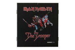 WINMAU Iron Maiden The Trooper Dart Board Cabinet