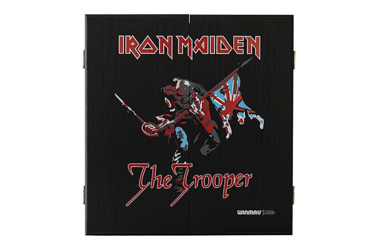 Winmau Blade 6 DUAL CORE Dart Board + Iron Maiden The Trooper Cabinet + Darts 8 Winmau Blade 6 DUAL CORE Dart Board + Iron Maiden The Trooper Cabinet + Darts - Image 8