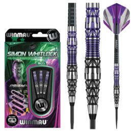 WINMAU Simon Whitlock Special Edition 90% Tungsten Soft Tip Darts 22 Gram