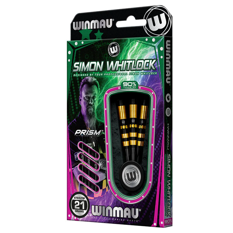 WINMAU Simon Whitlock Dynamic Onyx 90% Tungsten Darts - Image 5