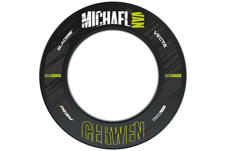 Winmau Blade 6 Dart Board + MVG Retro Dartboard Surround + Darts Set 3 Winmau Blade 6 Dart Board + MVG Retro Dartboard Surround + Darts Set - Image 3