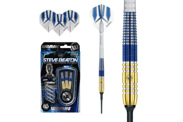 WINMAU Steve Beaton Soft Tip 90% Tungsten Darts 20 Gram