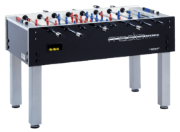 GARLANDO MASTER CHAMPION Soccer Foosball Table Transparent Glass