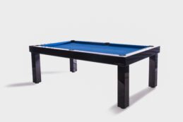 Outdoor Pool Snooker Billiard Table 7ft Aluminium Black Powder Coated