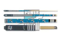Adelaide Port Power AFL Junior Short Pool Snooker Billiard Cue 52 Inch
