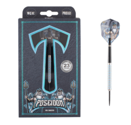 Tex Darts 90% Tungsten POSEIDON Dartboard Darts
