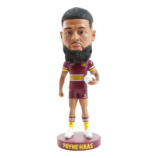 Brisbane Broncos Payne Haas NRL Bobblehead Collectible Bobble Head Statue