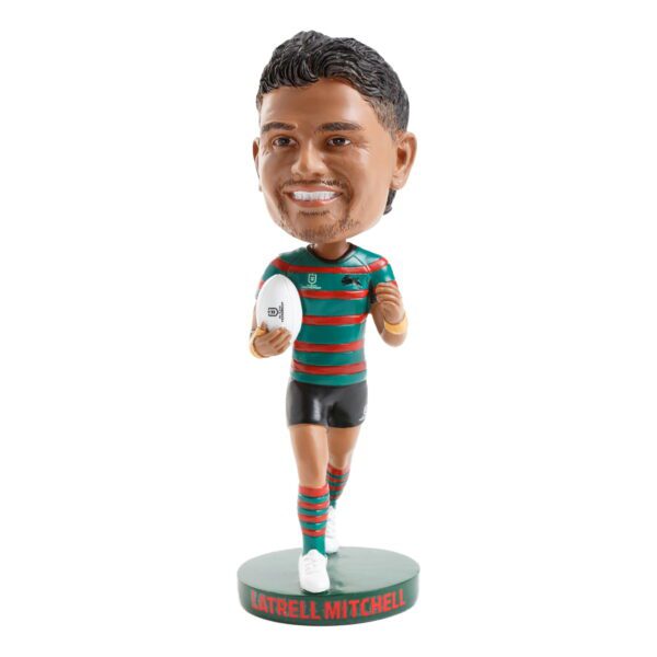 South Sydney Rabbitohs Latrell Mitchell NRL Bobblehead Collectible Bobble Head Statue