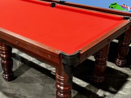 FSN 100% Wool Pool Snooker Billiard Table Directional Cloth Felt kit 9ft RED