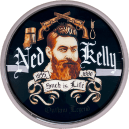 Ned Kelly Such is Life LED Bar Lighting Wall Sign Light WHITE Button