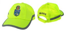State Of Origin NSW Blues NRL Hi Vis Fluro Work Cap