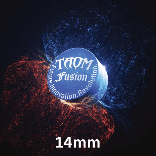 TAOM Fusion Pool Snooker Billiard Cue Tip 14MM