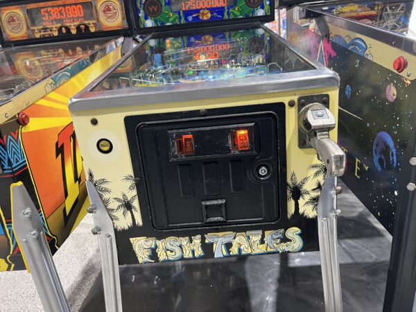 Williams Fishtails Fish Tails Pinball Machine Video Game - Image 7