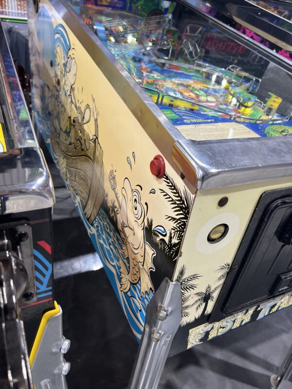 Williams Fishtails Fish Tails Pinball Machine Video Game - Image 2