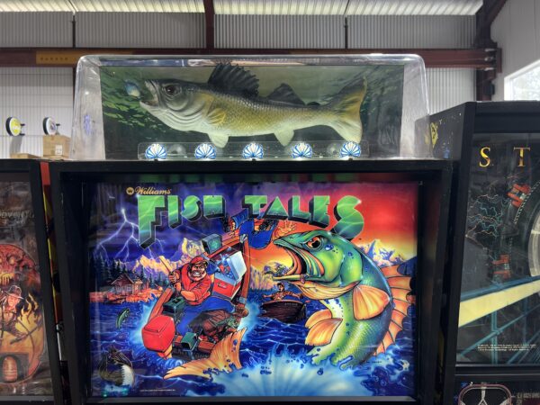 Williams Fishtails Fish Tails Pinball Machine Video Game - Image 12