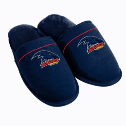 Adelaide Crows AFL Aussie Rules Football Logo Slippers