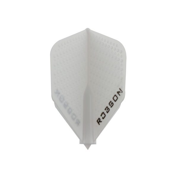 Robson DIMPLED Plus Dart Flights System Standard Shape WHITE